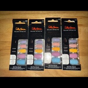 Sally Hansen Salon Effects Perfect Nails, Almond Nail, Sweet as Candy,‎ 4 Pack